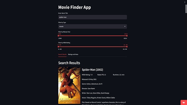 Movie Finder App